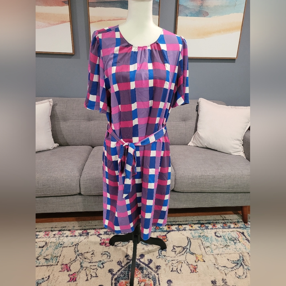 Ann taylor belted dress XL